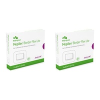 Molnlycke Mepilex Border Flex Lite Foam Dressing 5cm 10 Pack Bundle of 2