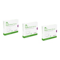 Molnlycke Mepilex Border Flex Lite Foam Dressing 5cm 10 Pack Bundle of 3