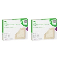 Molnlycke Mepilex Border Flex Lite Foam Dressing 7.5cm x 7.5cm 5 Bundle of 2