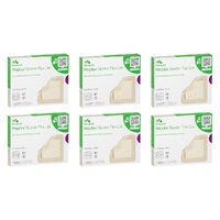 Molnlycke Mepilex Border Flex Lite Foam Dressing 7.5cm x 7.5cm 5 Bundle of 6