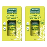 Thursday Plantation Tea Tree Oil Antiseptic 25mL Pack of 2