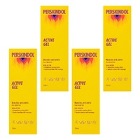 Perskindol Active Gel 200mL Pack of 4