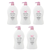 Lovercare Goat's Milk Shower Cream Cherry Blossom 1.2L Pack of 5