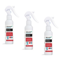 Brauer Magnesium + Arnica Pain Relief Spray 100mL Pack of 3