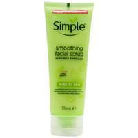 Simple Smoothing Facial Scrub With Rice Granules 75ml