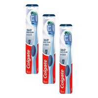 Colgate 360° Whole Mouth Clean Toothbrush Soft Pack of 3