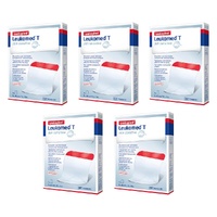 Leuko Leukomed T Sterile Transparent Film Dressing 5 Pack Bundle of 5