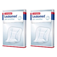 Leuko Leukomed Island Dressings Sterile Post-Op 8x10cm 5 Pack Bundle of 2