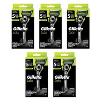 Gillette Labs Razor with Exfoliating Bar Pack of 5