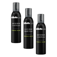 Gillette Labs Shave Foam 240mL Pack of 3