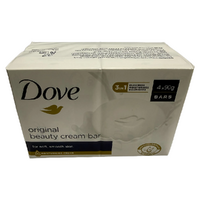 Dove Beauty Cream Bar Original 4 x 90g Moisturising Soap Twin Pack