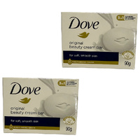 Dove Beauty Cream Bar Original 90g x 2 Moisturising Soap