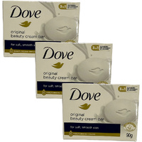 Dove Beauty Cream Bar Original 90g x 3 Moisturising Soap