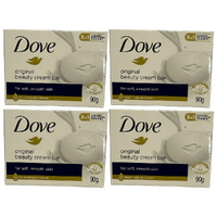 Dove Beauty Cream Bar Original 90g x 4 Moisturising Soap