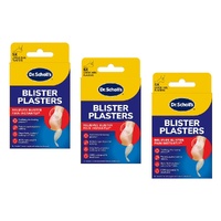 Scholl Blister Plasters Large 5 Pack Bundle of 3