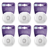 Philips Avent Nipple Protector Shields Small 15mm 2 Pack Bundle of 6