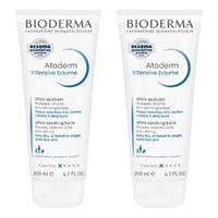 Bioderma Atoderm Intensive Baume Barrier Replenishing Moisturiser Pack of 2