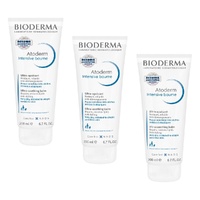Bioderma Atoderm Intensive Baume Barrier Replenishing Moisturiser Pack of 3