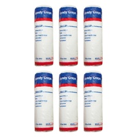 Handycrepe Non-Adhesive Support Bandage White 15cm x 1.6m Pack of 6