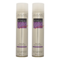 Final Net Salon Hairspray Super Hold 200mL x 6 Bundle of 2