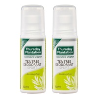 Thursday Plantation Tea Tree Deodorant Sport 60mL Pack of 2