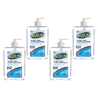 Ego Aqium Antibacterial Hand Sanitiser Gel 1L Pack of 4