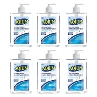 Ego Aqium Antibacterial Hand Sanitiser Gel 1L Pack of 6