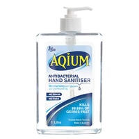 Ego Aqium Antibacterial Hand Sanitiser Gel 1L