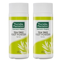 Thursday Plantation Tea Tree Foot Powder 100g Pack of 2