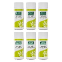 Thursday Plantation Tea Tree Foot Powder 100g Pack of 6