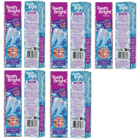 7TH Heaven Teeth Bright Whitening Serum 30ml Bundle of 5 Gentle Stain Remover