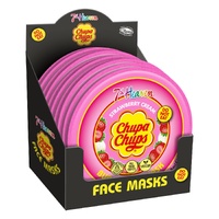 7th Heaven Chupa Chups Strawberry Cream Mask Display of 18