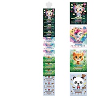 7th Heaven Animal Face Masks Assorted Clip Strip of 12