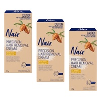 Nair Sensitive Precision Facial Hair Removal Cream 20g Pack of 3