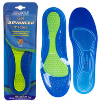 Trimsole Gel Advanced Mens Insoles 1 Pair Cushioning Arch Support