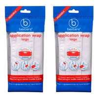Bexters Soda Crystals Application Wrap, Large Pack of 2