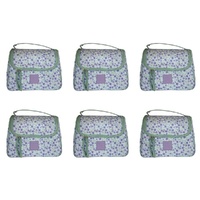 Tender Love + Carry Lavender Daisy Crush Weekender Wash Bag 28 x 19 x 10 cm Pack of 6