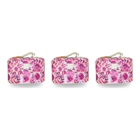 Tender Love + Carry Magenta Watercolour Hanging Wash Bag 28 x 19 x 10 cm Pack of 3