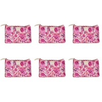 Tender Love + Carry Magenta Watercolour Holdall Wash Bag 25 x 18 x 8 cm Pack of 6
