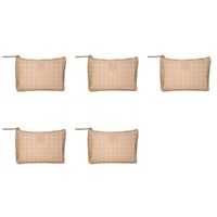 Tender Love + Carry Pink Grid Holdall Wash Bag 26 x 20 x 10 cm Pack of 5