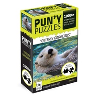 Pun'y Puzzles Otterly Gorgeous 1000 Piece Puzzle