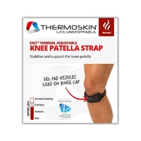 Thermoskin Adjustable Knee Patella Strap Black