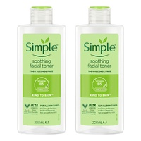 Simple Kind To Skin Soothing Facial Toner 200mL Pack of 2