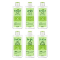Simple Kind To Skin Soothing Facial Toner 200mL Pack of 6