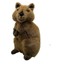 Bocchetta Plush Toys "Roger" Quokka Stuffed Animal Standing Medium 28cm