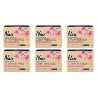 Nair Sensitive Strip Free Wax 400g Pack of 6