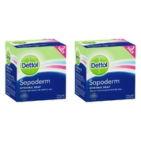 Dettol Medicated Soap 3 Pack Bundle of 2