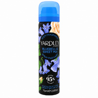 Yardley Bluebell and Sweet Pea Fragrance Women Perfumed Body Spray 75ml