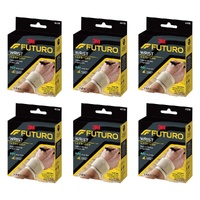 Futuro Wrist Support Strap Adjustable Beige Pack of 6