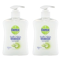 Dettol Antibacterial Liquid Hand Wash Pump Aloe Vera & Vitamin E 250mL Pack of 2